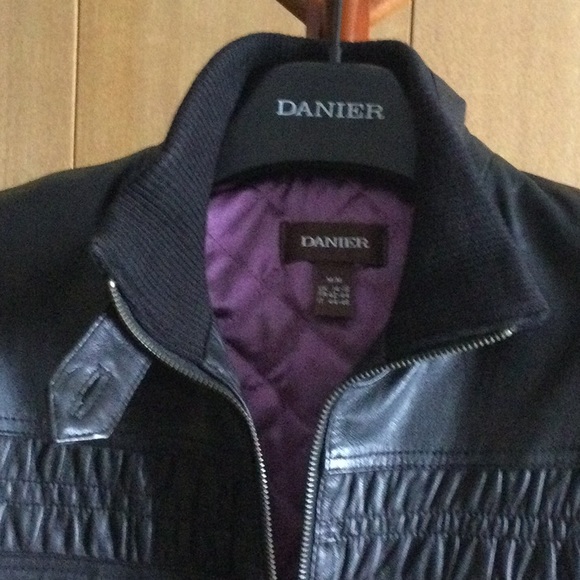 DANIER casual & warm leather jacket - Picture 3 of 16
